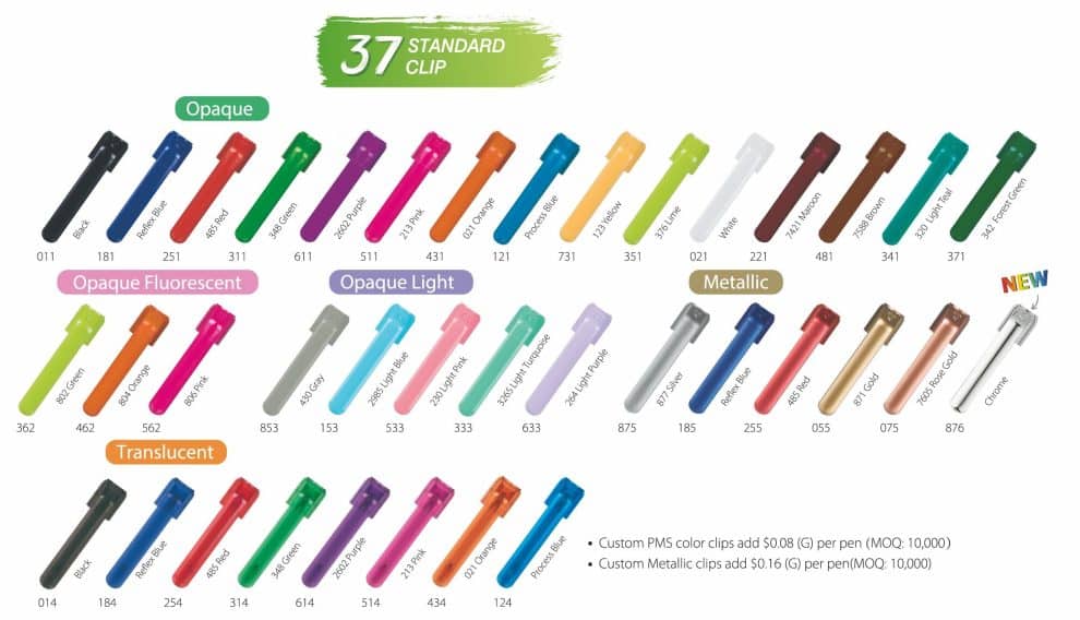 Alamo Vivid Pen Riteline Pens