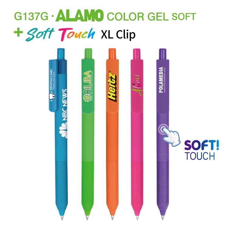 Alamo-Color-Gel-Soft-Pen-G137G Alamo Color Gel Soft Pen